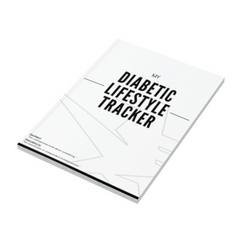 Diabetic Lifestyle Tracker | Cover | 28 Day Diabetic Lifestyle Tracker