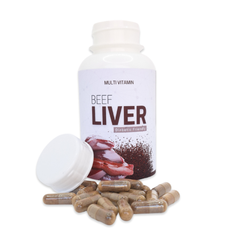 Beef Liver - 120 Capsules | Beef Liver Supplement