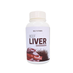 Beef Liver - 120 Capsules | Beef Liver Supplement