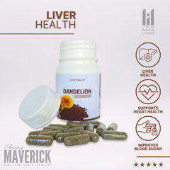 Dandelion Supplement - 60 Capsules | Overall liver support