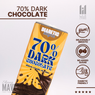 Diabetic Friendly Chocolate Slab 80g | 70% Dark Chocolate