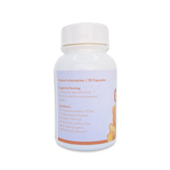 Ginger Supplement - 90 Capsules | For Nausea, Vomiting & Headaches