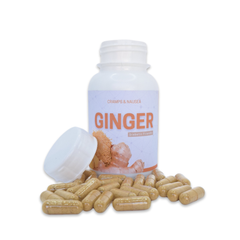 Ginger Supplement - 90 Capsules | For Nausea, Vomiting & Headaches