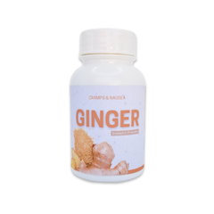 Ginger Supplement - 90 Capsules | For Nausea, Vomiting & Headaches
