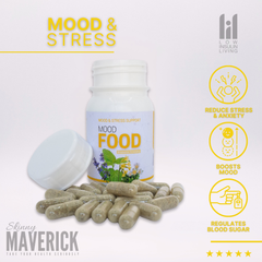 Mood Food - 60 Capsules | Manage Anxiety, Depression, Mood and Memory