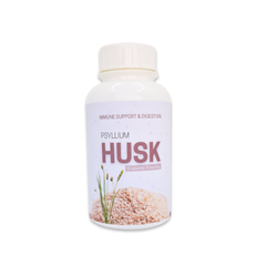 Psyllium Husk - 120 Capsules | Alleviates Diarrhoea Constipation & IBS