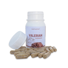 Valerian Root - 60 Capsules | Natures aid for Anxiety and Restlessness