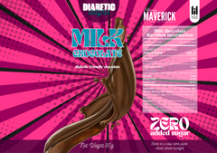 Diabetic Friendly Chocolate Slab 80g | Milk Chocolate