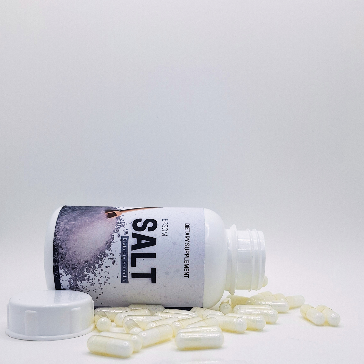 Epsom Salt - 120 Capsules | Constipation, IBS and Bloating Relief