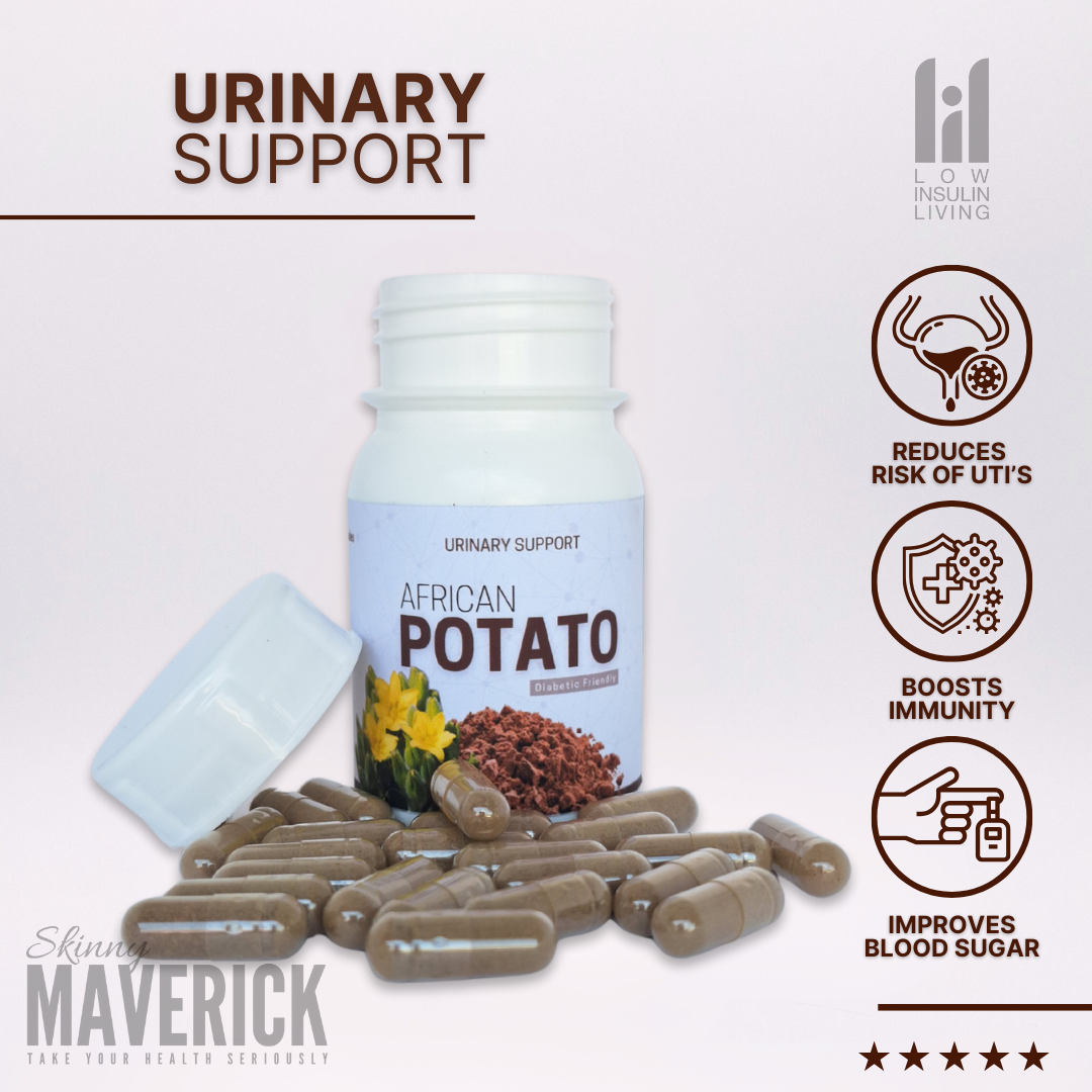 African Potato - 60 Capsules | For UTIs and Bladder Infections