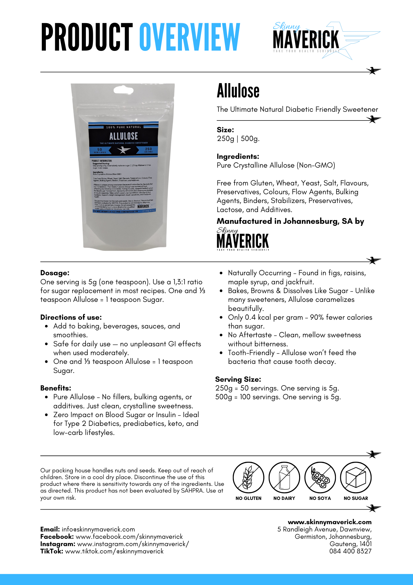 Pure Allulose Powder | The Better Sweetener