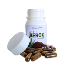 Aloe Verox - 30 Capsules | For bowel movements and used as a laxative