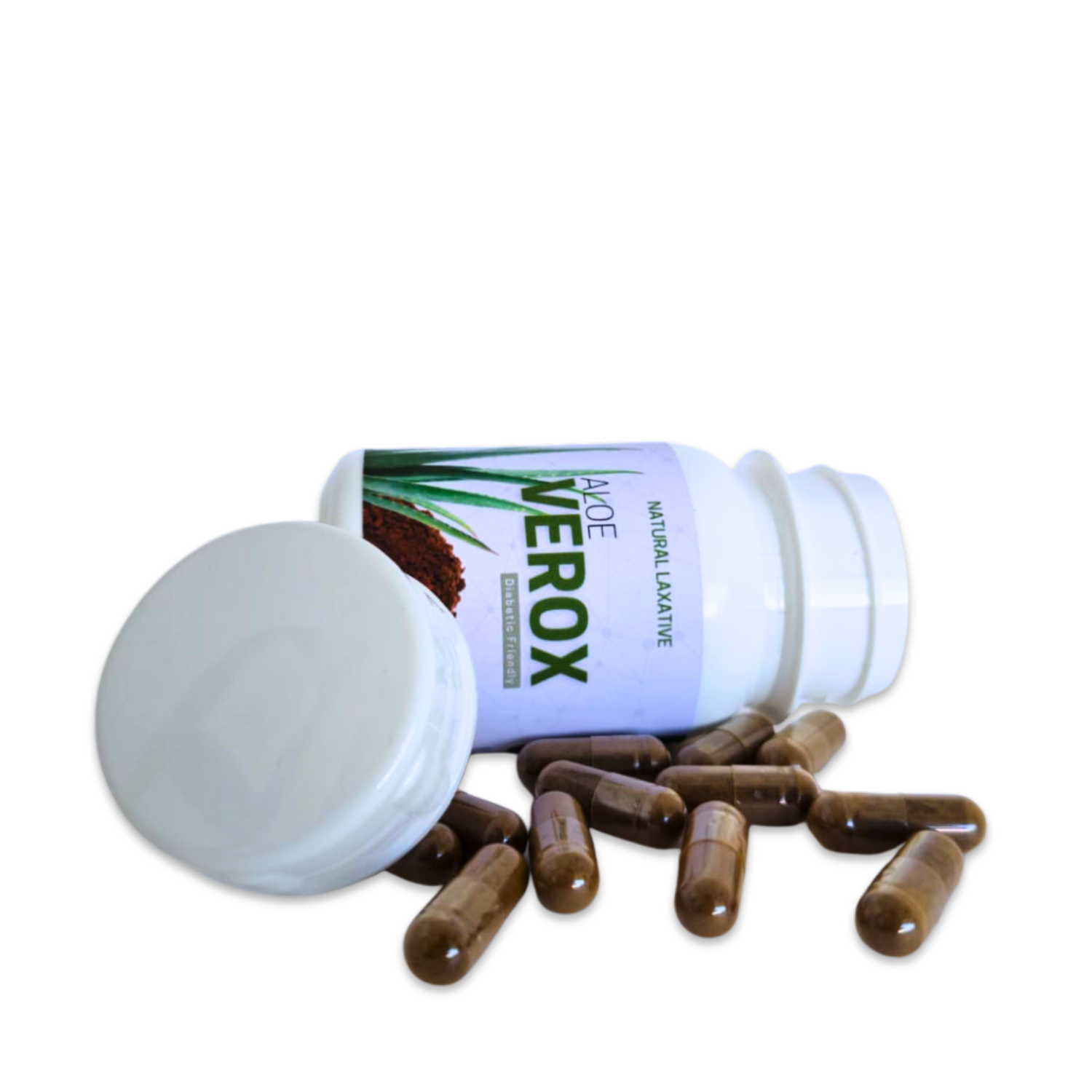 Aloe Verox - 30 Capsules | For bowel movements and used as a laxative