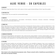 Aloe Verox - 30 Capsules