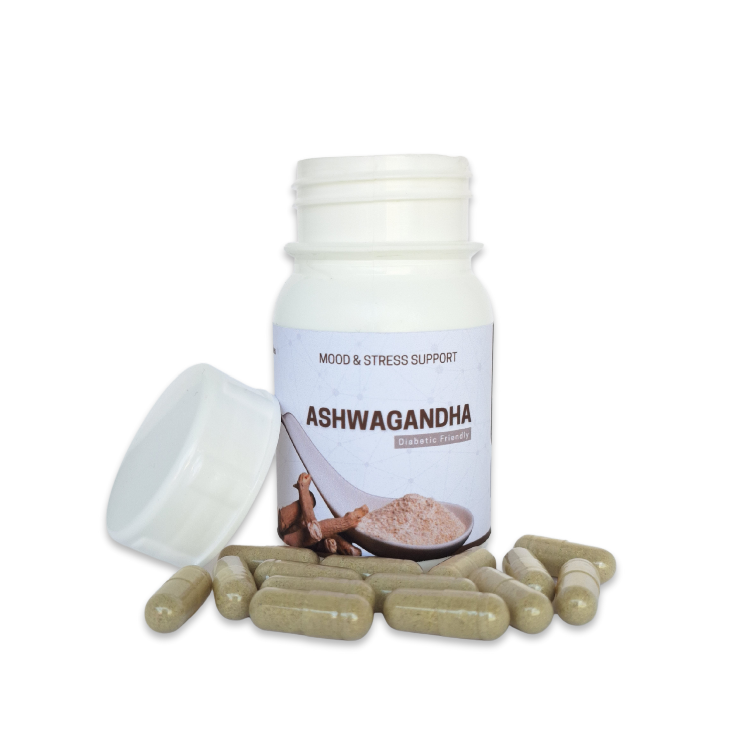 Ashwagandha Supplement - 60 Capsules | Immune Support and Adaptogen