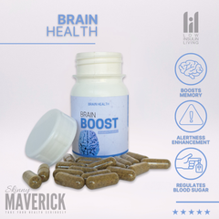Brain Boost - 60 Capsules | Supplement for your mind and brain health