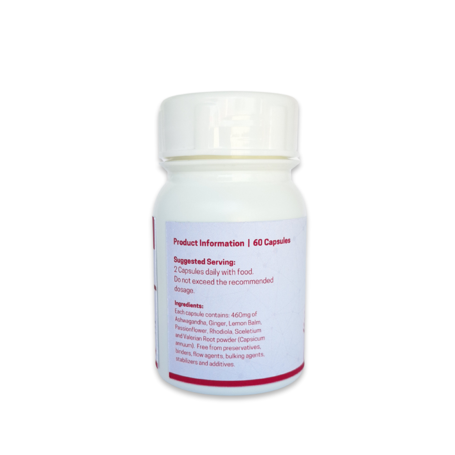 Calma Natural Calm - 60 Capsules | Herbal blend instil a natural calm