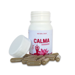 Calma Natural Calm - 60 Capsules | Herbal blend instil a natural calm