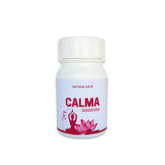 Calma Natural Calm - 60 Capsules | Herbal blend instil a natural calm