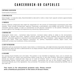 Cancerbush - 60 Capsules