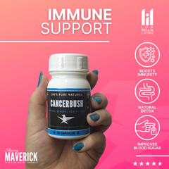 Cancerbush - 60 Capsules | A Great Immune support and Anti-Depressant