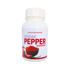 Cayenne Pepper - 90 Capsules | Great support for heart and circulation