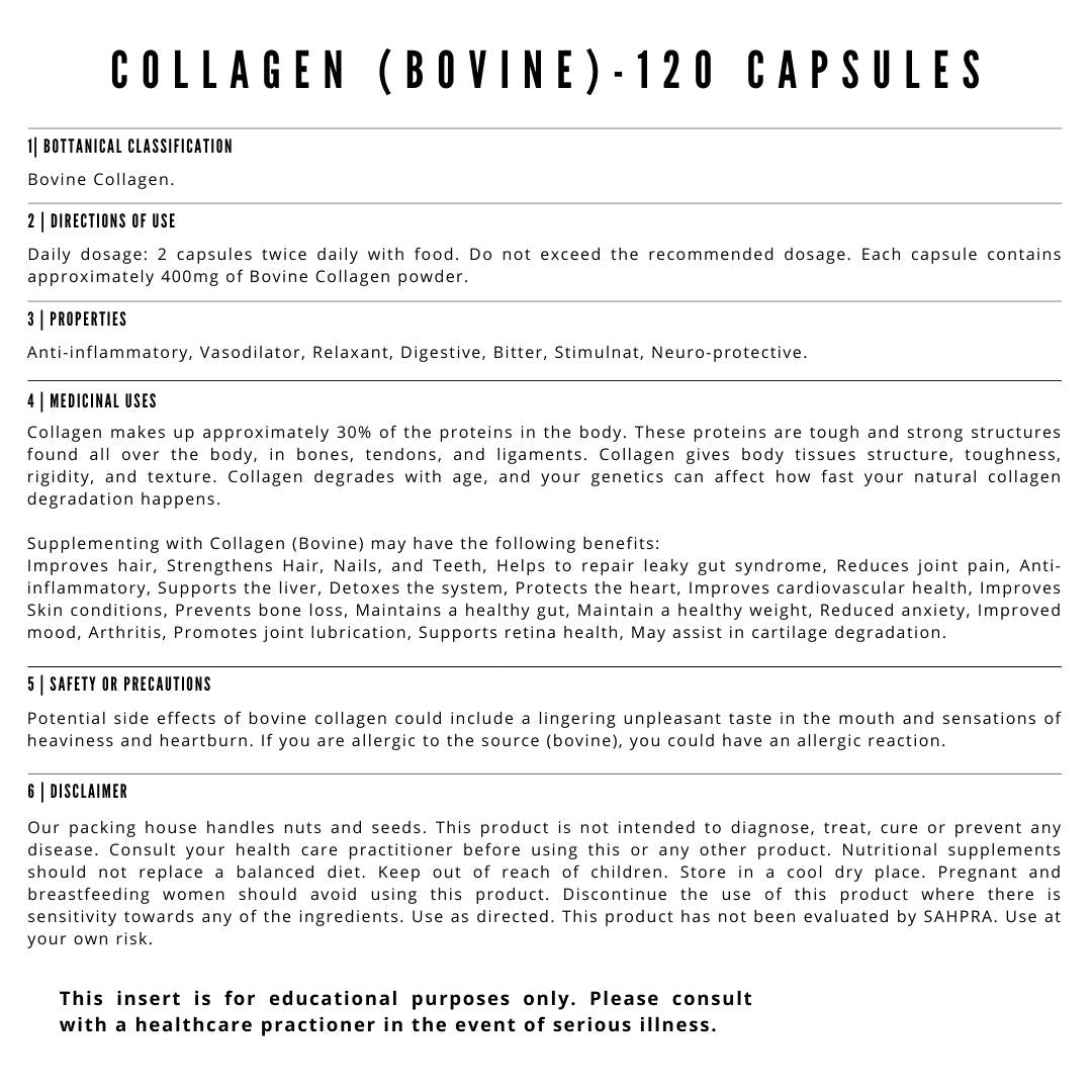 Collagen - 120 Capsules