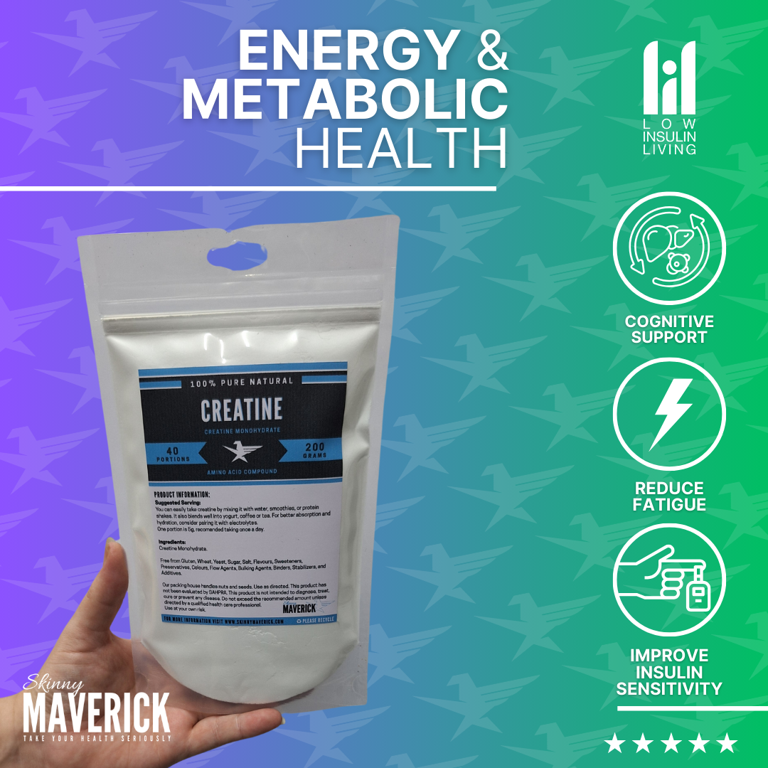 Creatine Monohydrate | Pure Support for Energy & Metabolic Health