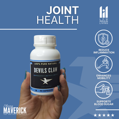 Devils Claw - 90 Capsules | Powerful anti-inflammatory and pain relief