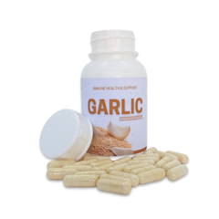 Garlic - 90 Capsules | Fantastic Cardiovascular and Immune Support