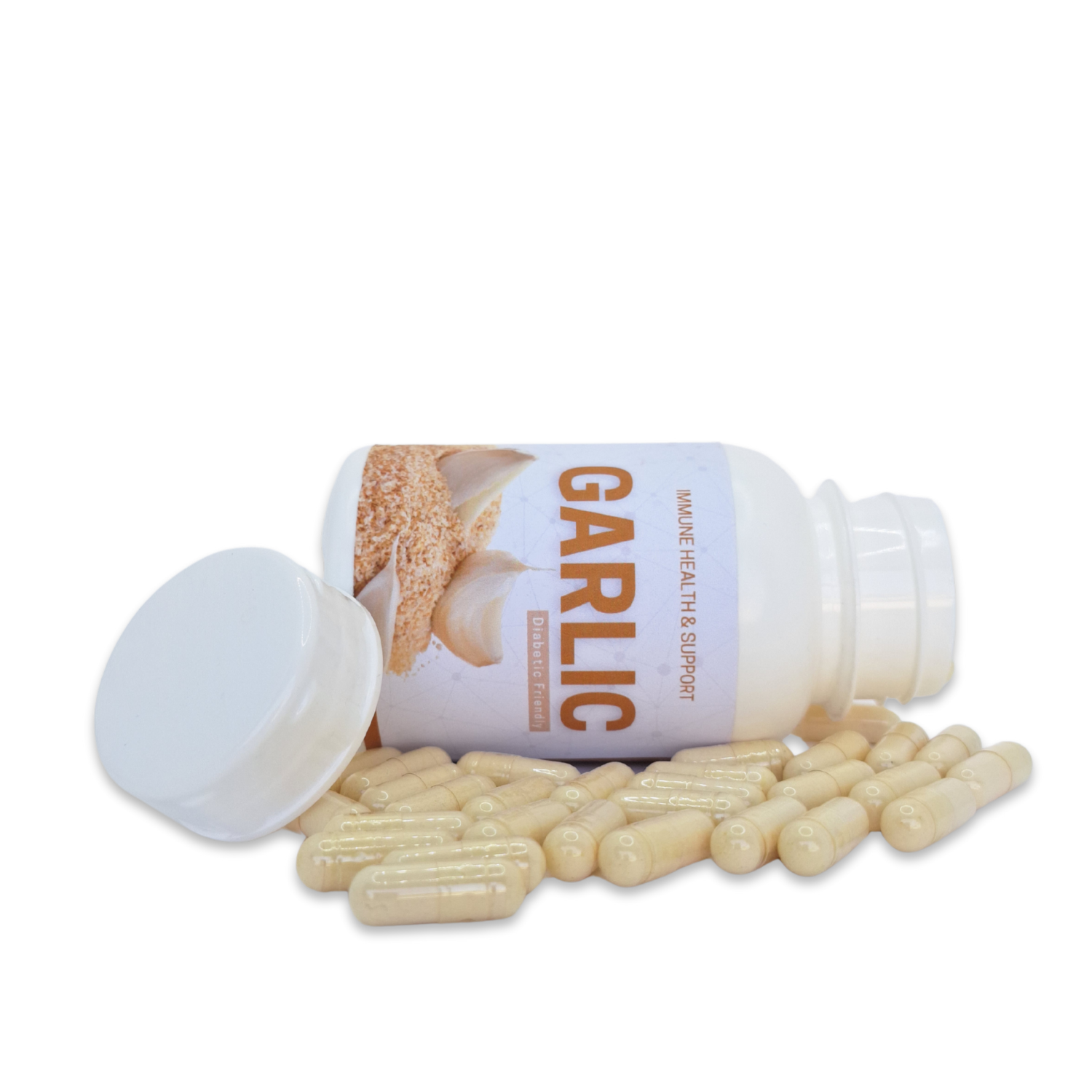 Garlic - 90 Capsules | Fantastic Cardiovascular and Immune Support