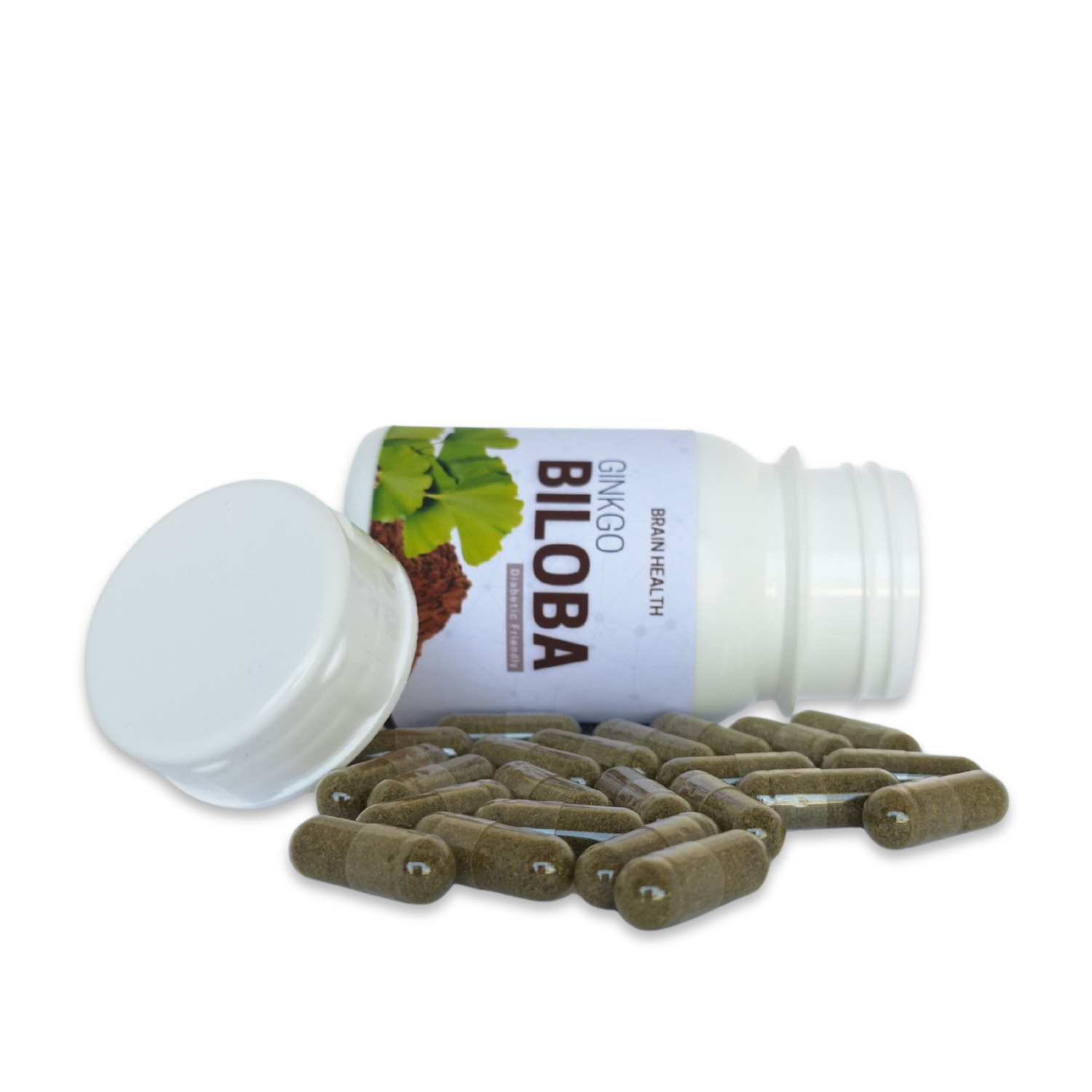 Ginkgo Biloba - 60 Capsules | Better Brain function & Blood circulation