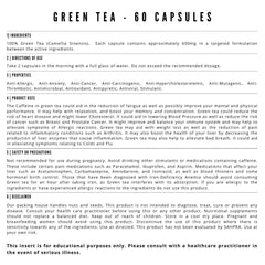 Green Tea - 60 Capsules