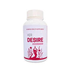 Her Desire - 120 Capsules | Female Hormone Balance and Libido Support