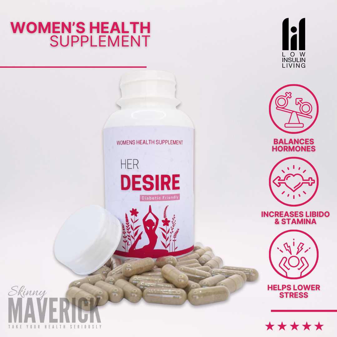 Her Desire - 120 Capsules | Female Hormone Balance and Libido Support
