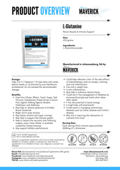L-Glutamine - 250 grams | Immune boost used for exercise and recovery