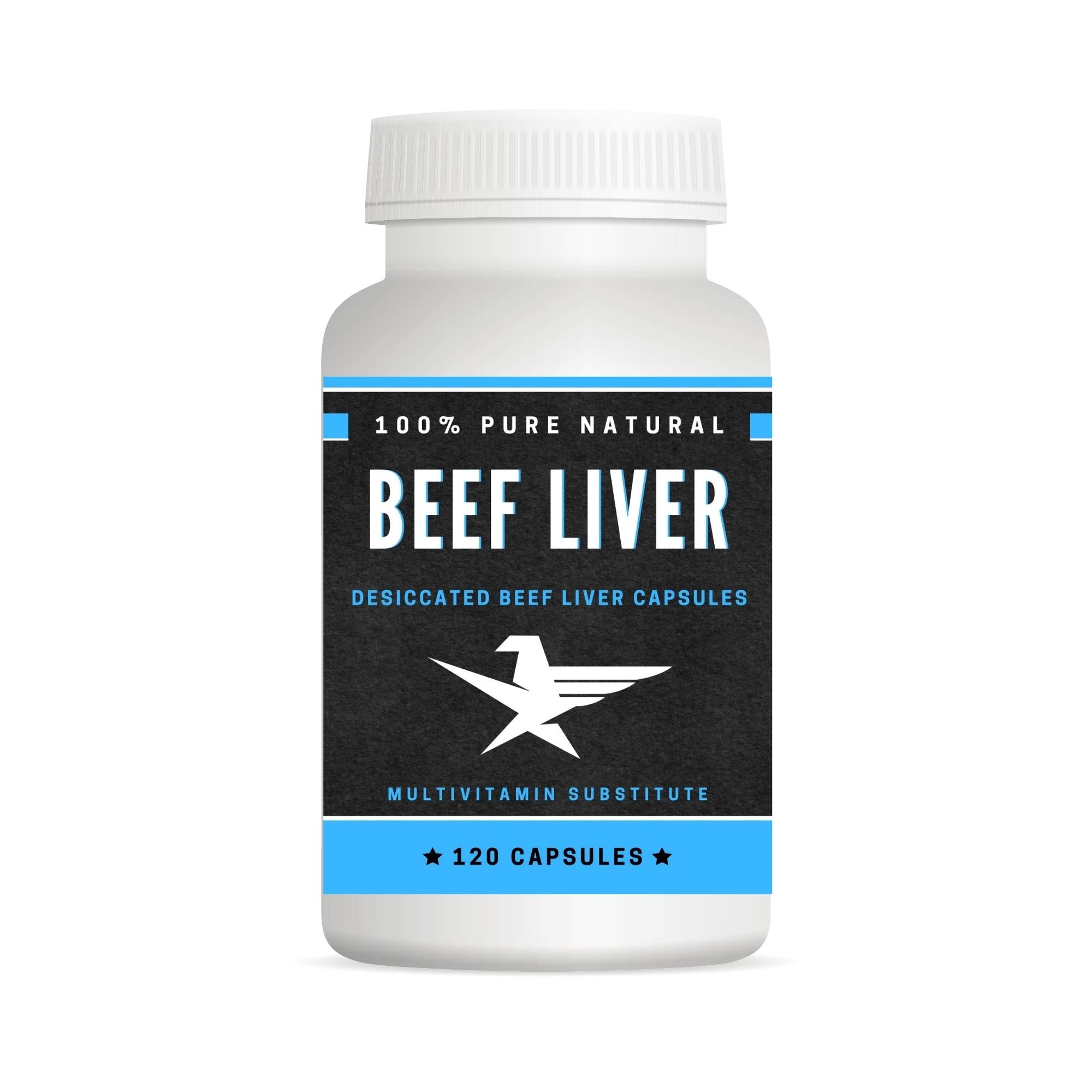 Beef Liver - 120 Capsules – Skinny Maverick