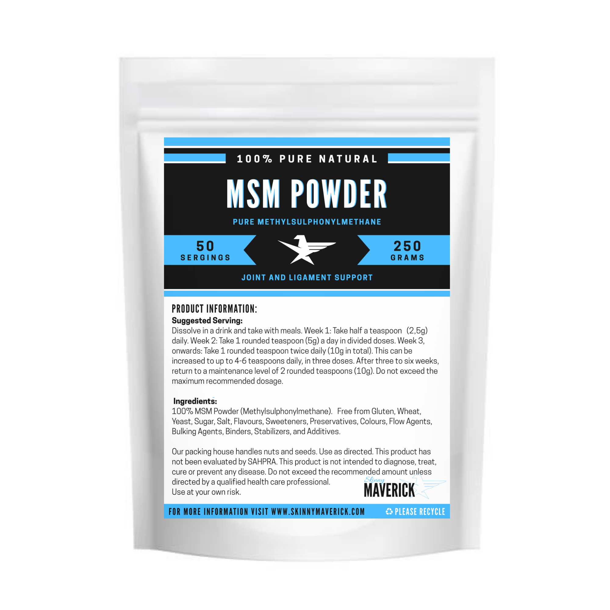 MSM Powder - 250 grams