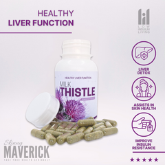 Milk Thistle - 90 Capsules | The best liver support supplement ever