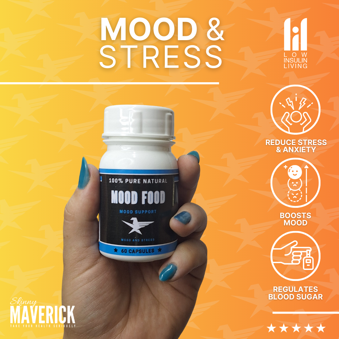 Mood Food - 60 Capsules | Manage Anxiety, Depression, Mood and Memory