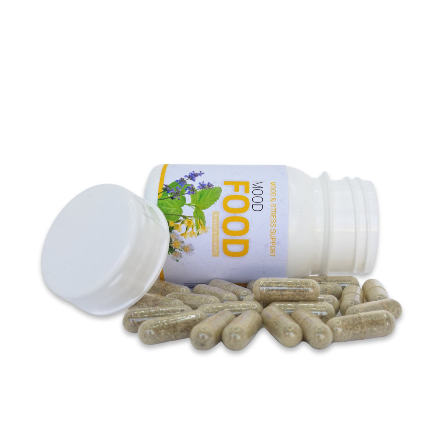 Mood Food - 60 Capsules | Manage Anxiety, Depression, Mood and Memory