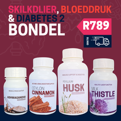 Thyroid, Bloodpressure & Diabetes 2 Bundle | Skildklier, Bloeddruk & Diabetes 2 Bondel