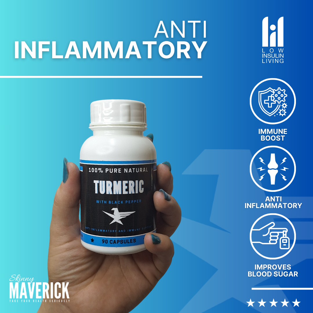 Turmeric Supplement - 90 Capsules | Great Anti-Inflammatory Supplement