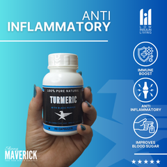 Turmeric Supplement - 90 Capsules | Great Anti-Inflammatory Supplement