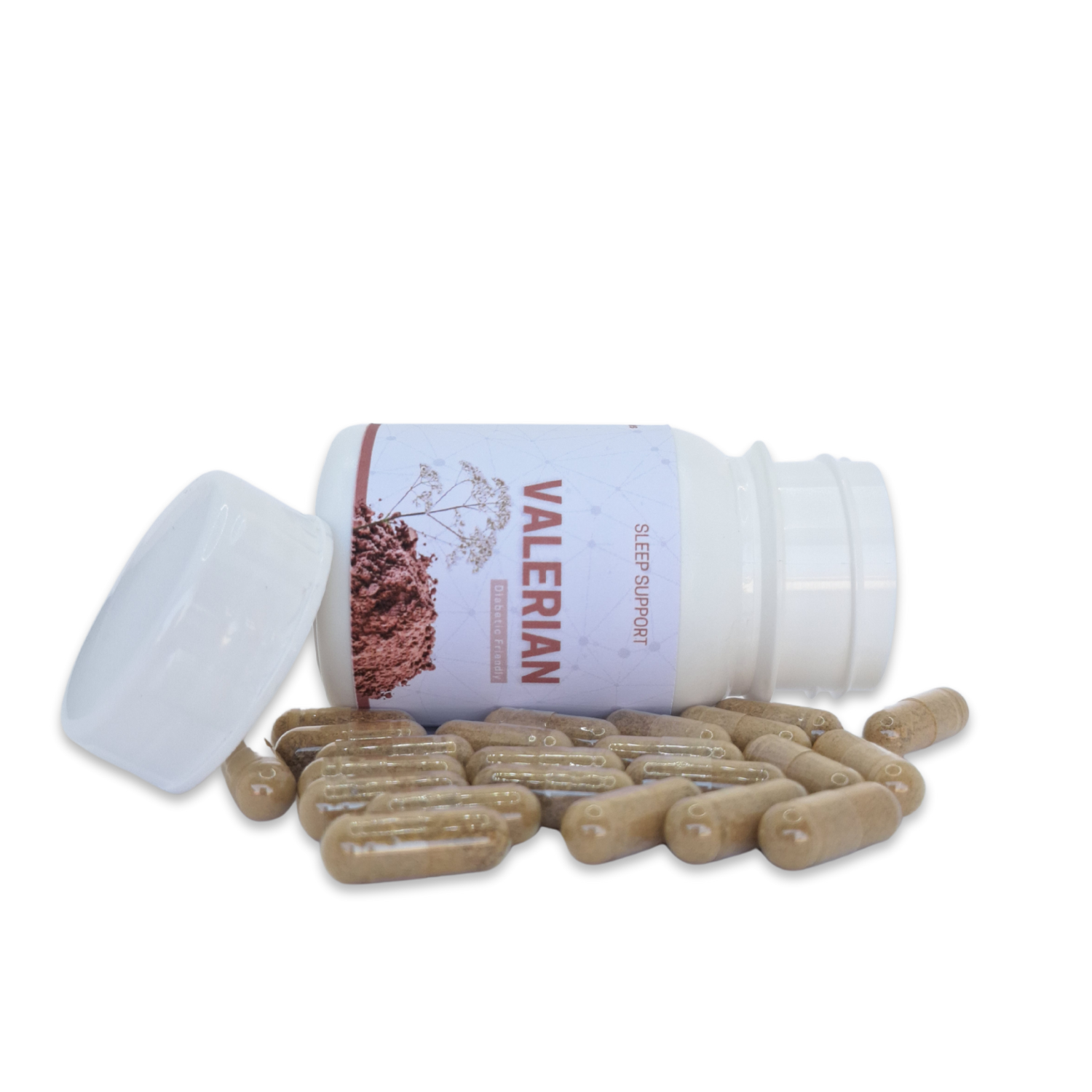 Valerian Root - 60 Capsules | Natures aid for Anxiety and Restlessness