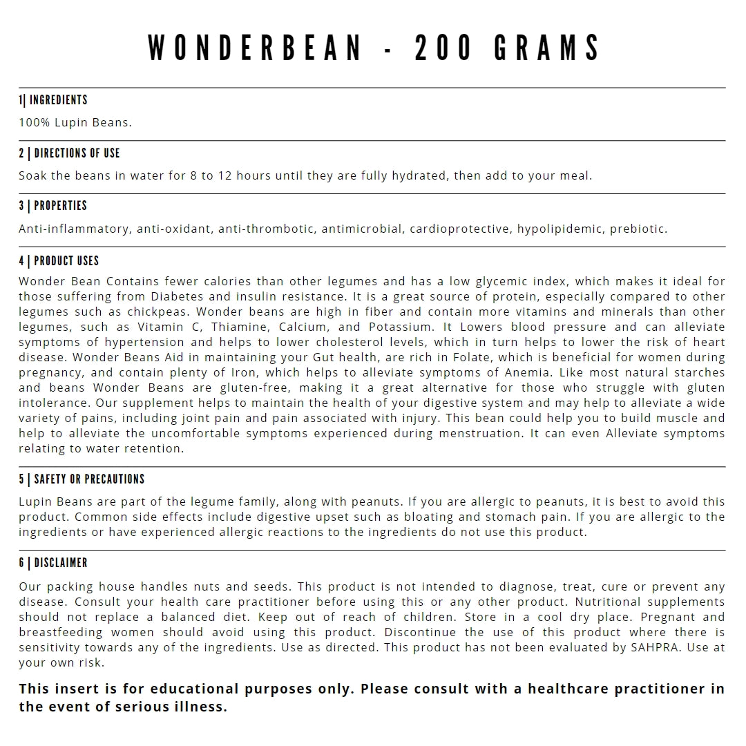 Wonderbean - 200 grams