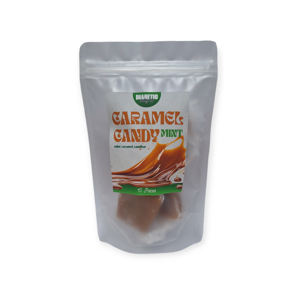 Caramel Candy Mint - 10 pieces